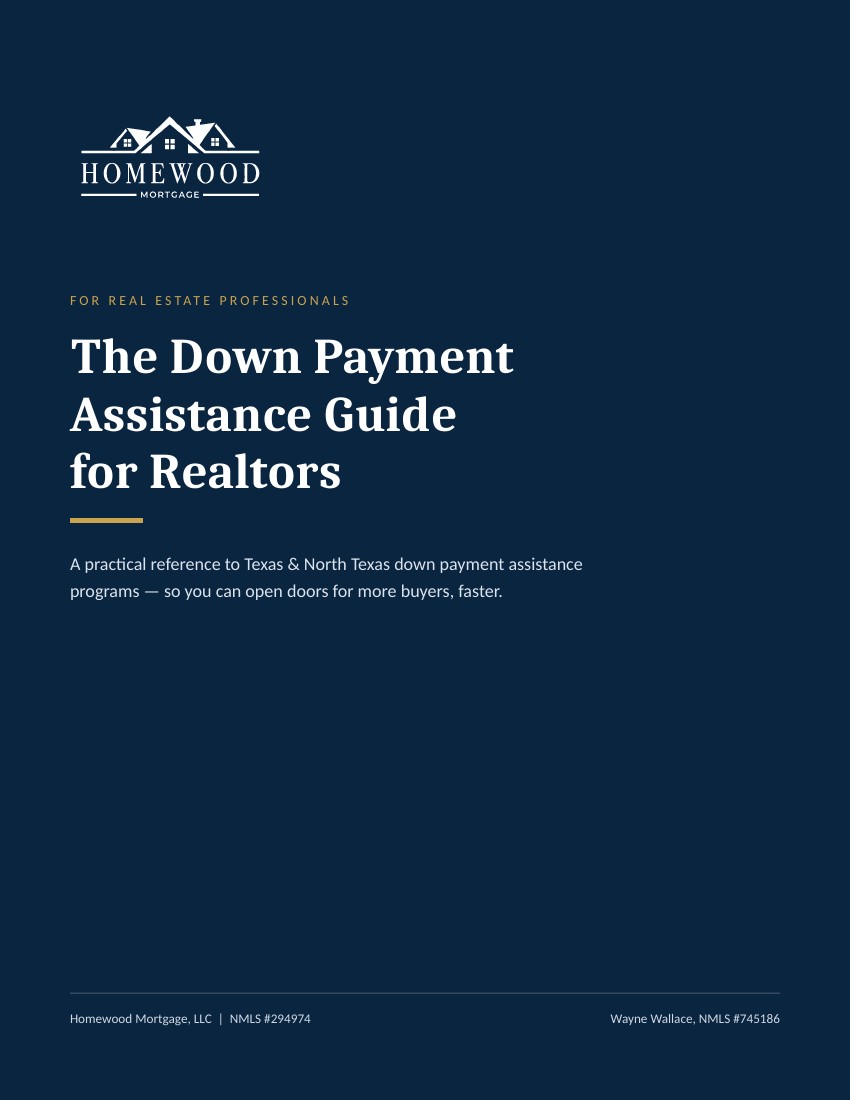 Down Payment Assistance Guide for Realtors cover
